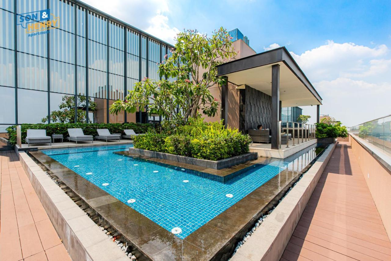 호치민 Son&Henry The Marq Luxury 아파트 외부 사진