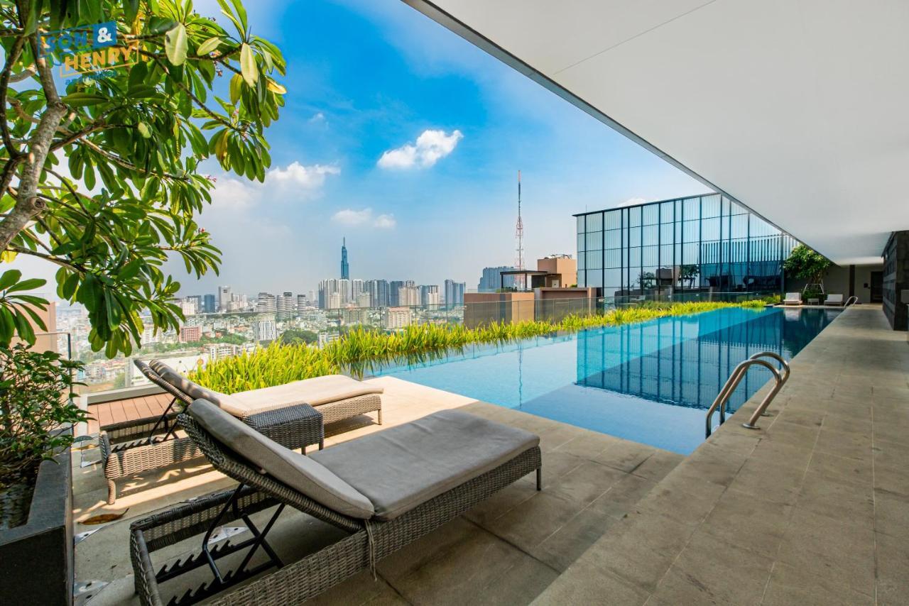 호치민 Son&Henry The Marq Luxury 아파트 외부 사진